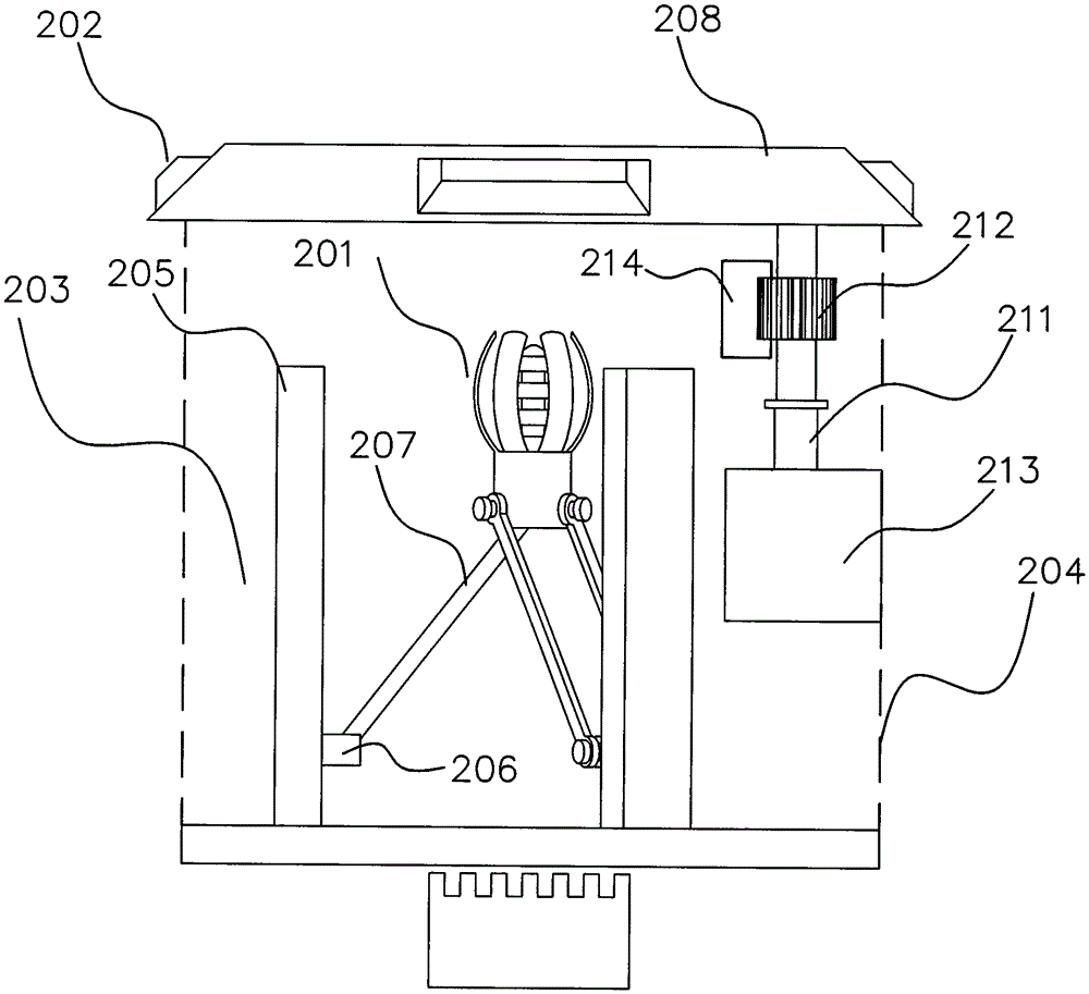 Buried charging device and charging method