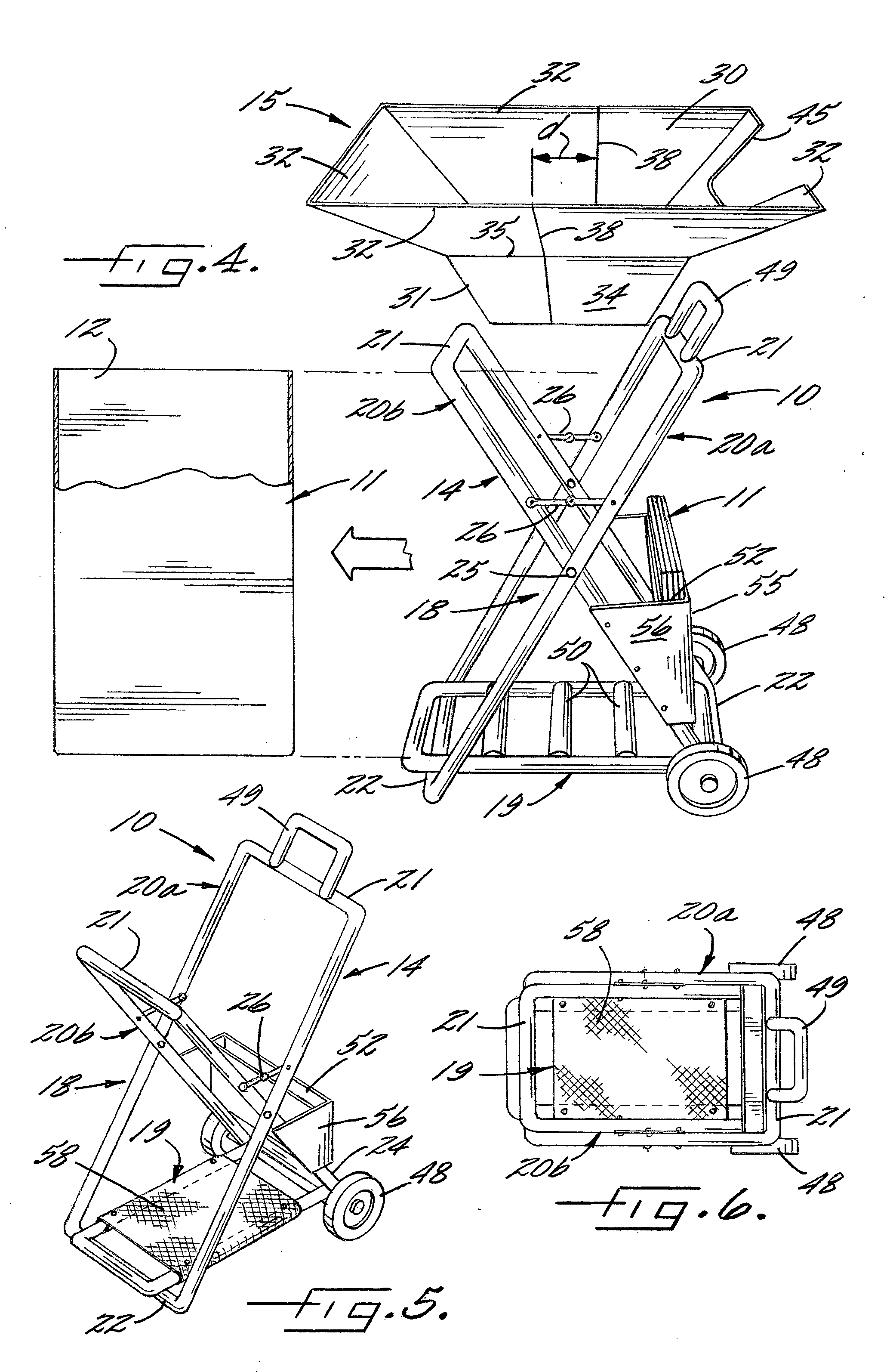 Apparatus and method for filling paper lawn refuse bags