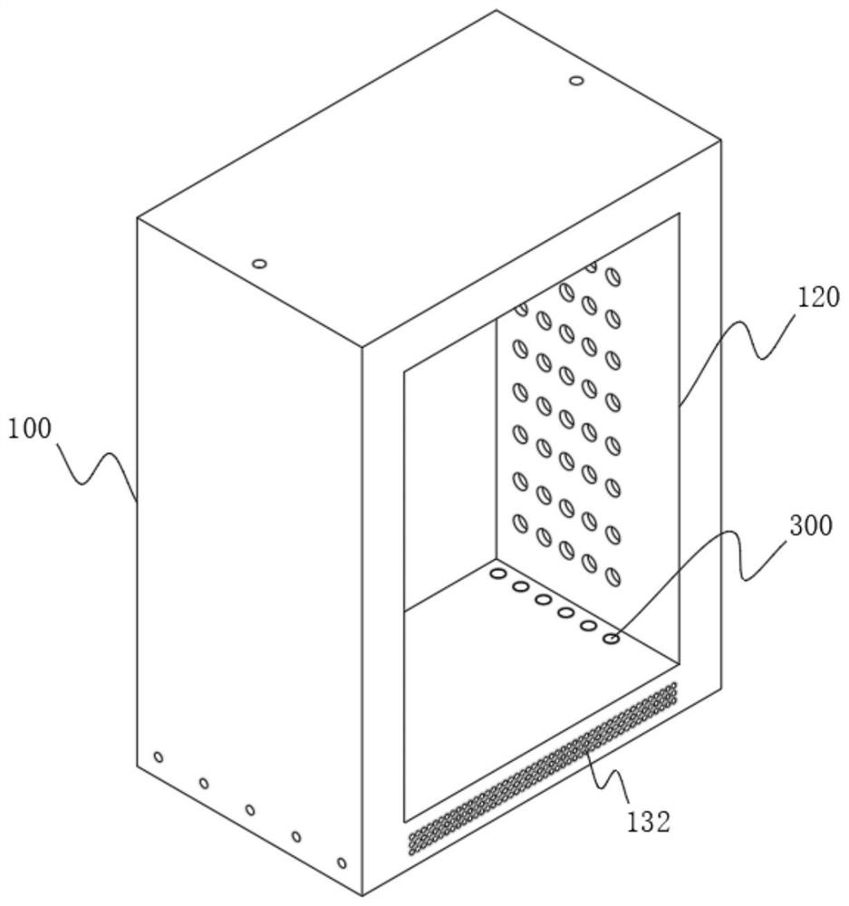 Pressure relief method of pressure relief device of switch cabinet