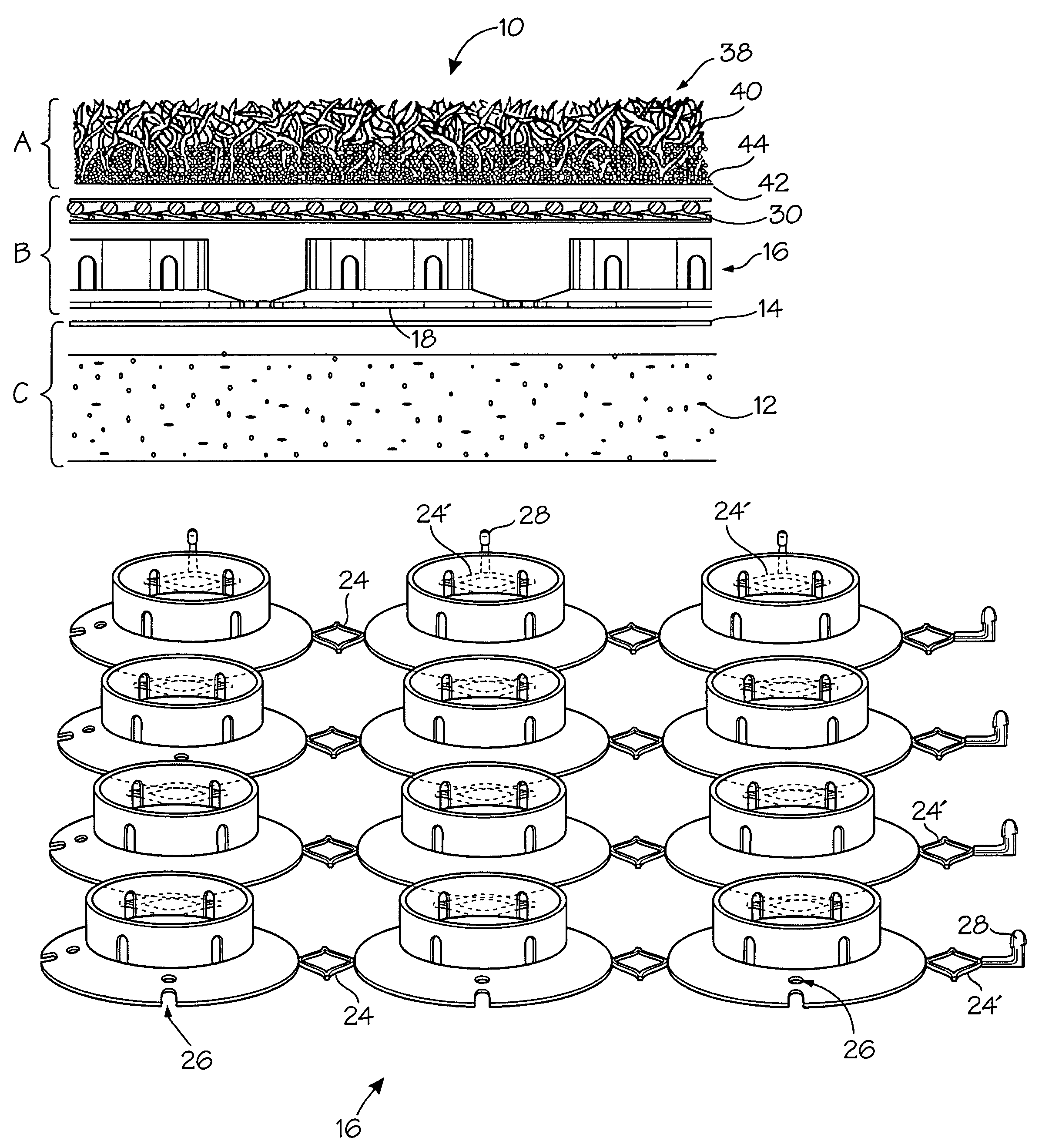 Artificial turf system