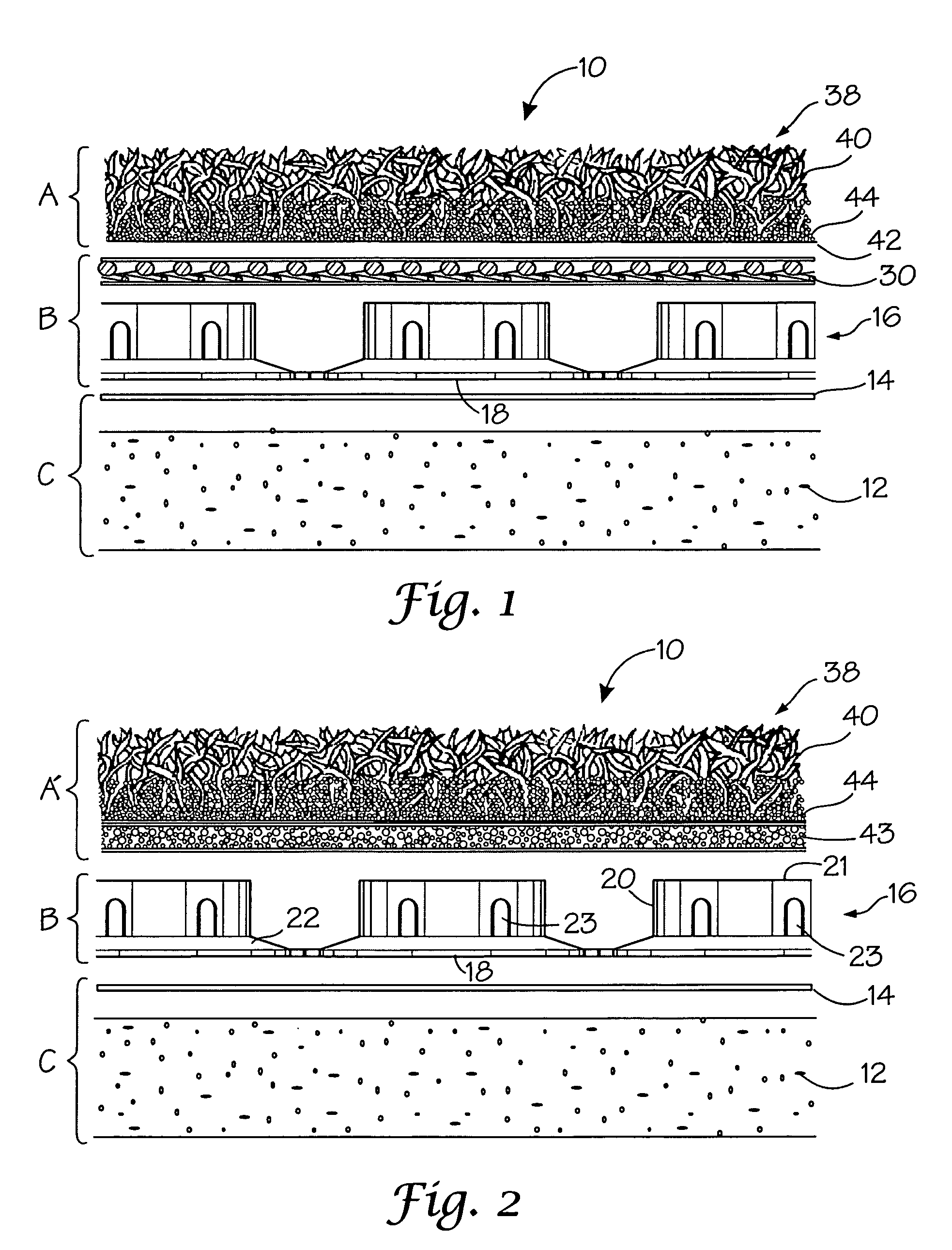 Artificial turf system