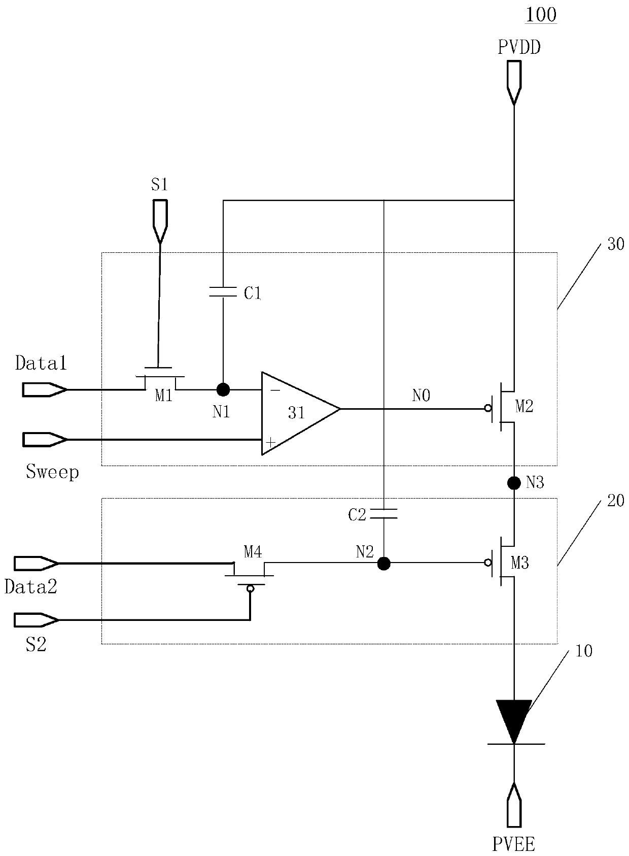 Pixel driving circuit, driving method and display panel