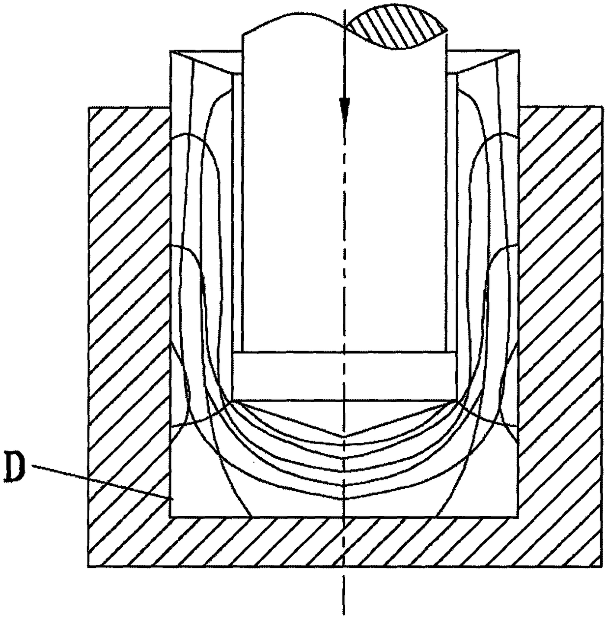 A Back Extrusion Uniform Deformation Die