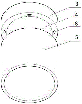 Grouting suction anchor and its installation method