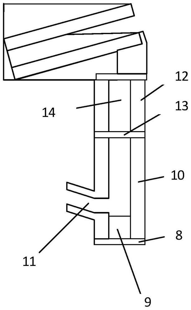 Multi-tube liquid recoil arc extinguishing device