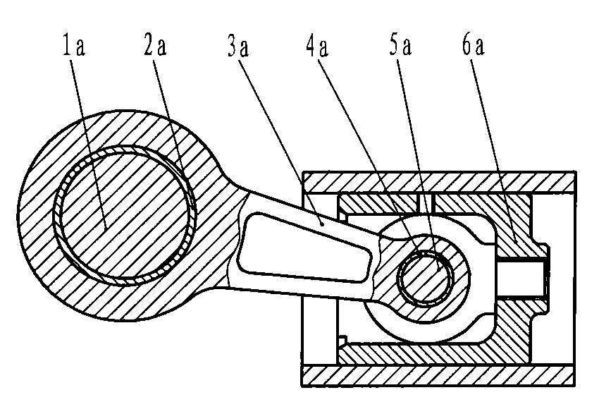 Vertical single eccentric shaft radial equipartition multi-connection reciprocating pump