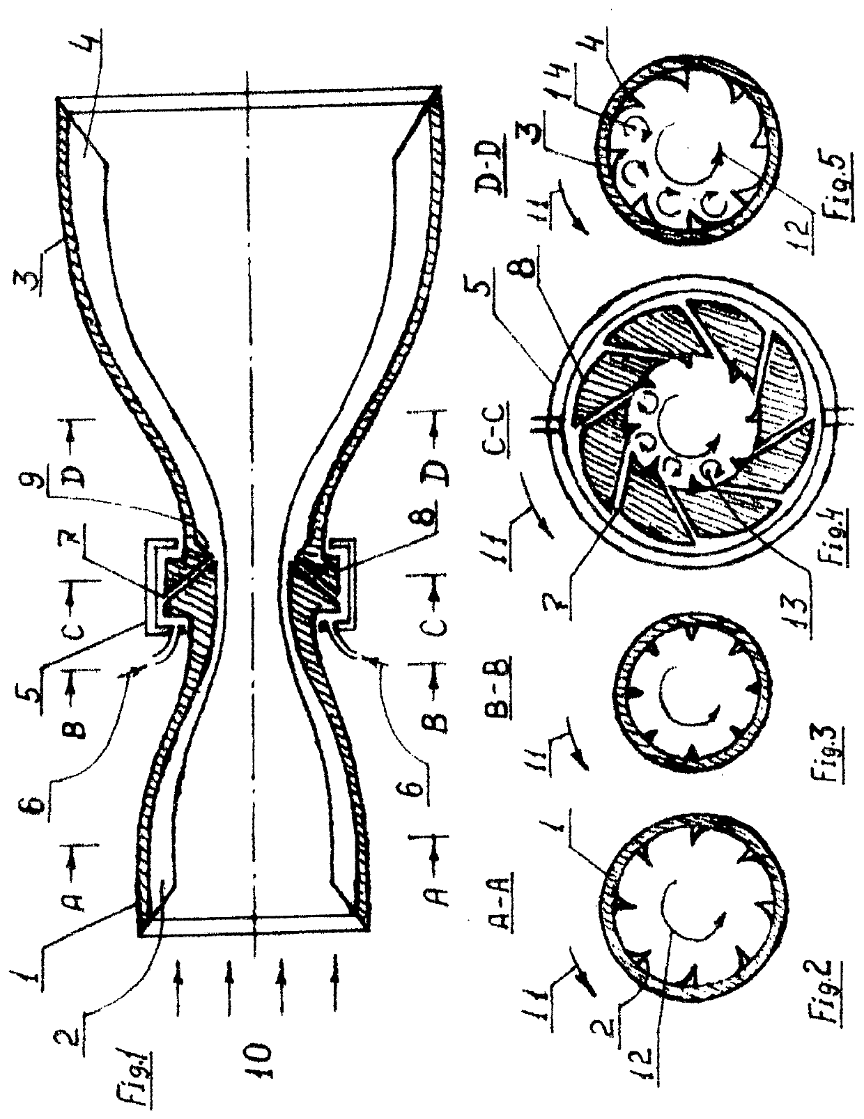 Ram-jet and turbo-jet detonation engine