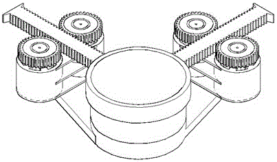 Intelligent electromagnetic control vibration isolating support