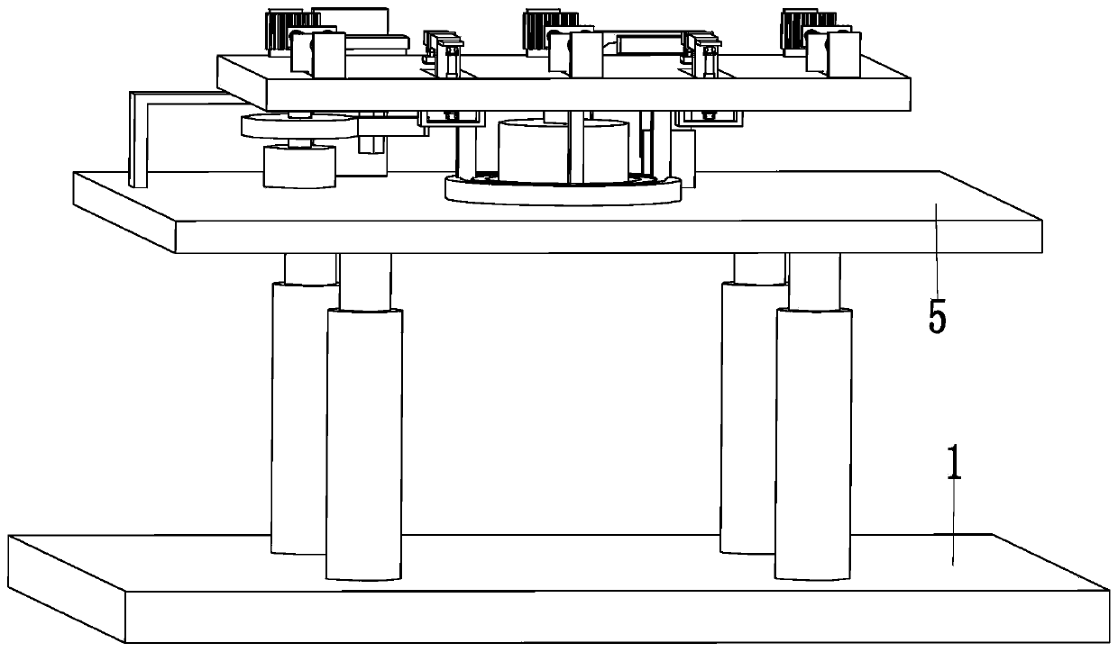 A steel structure positioning and placing robot