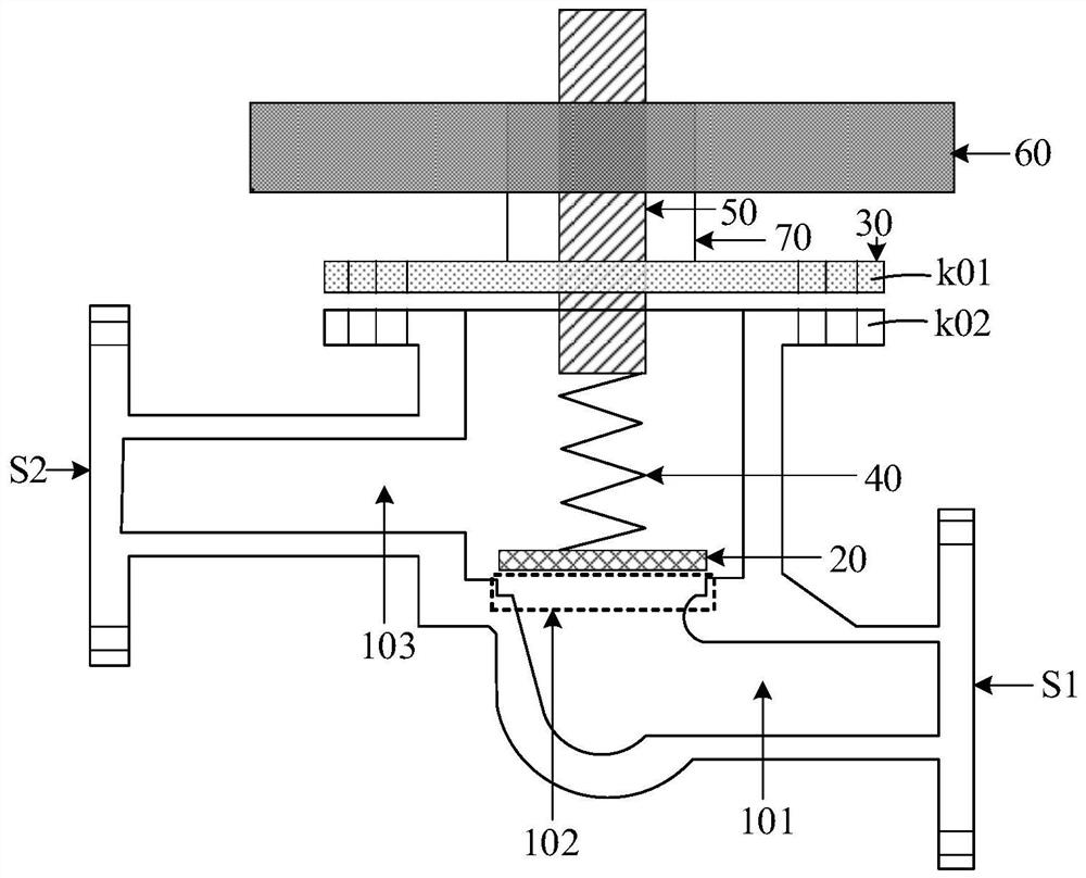 Pressure regulating valve