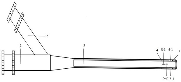 Multifunctional thrombolysis and thrombus breaking large-caliber suction catheter