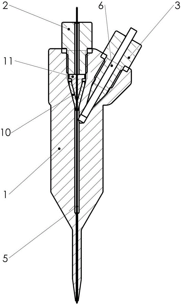 A general-purpose ion source nozzle