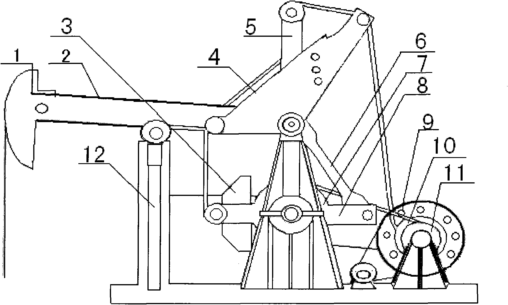 Self balance energy storage oil extractor