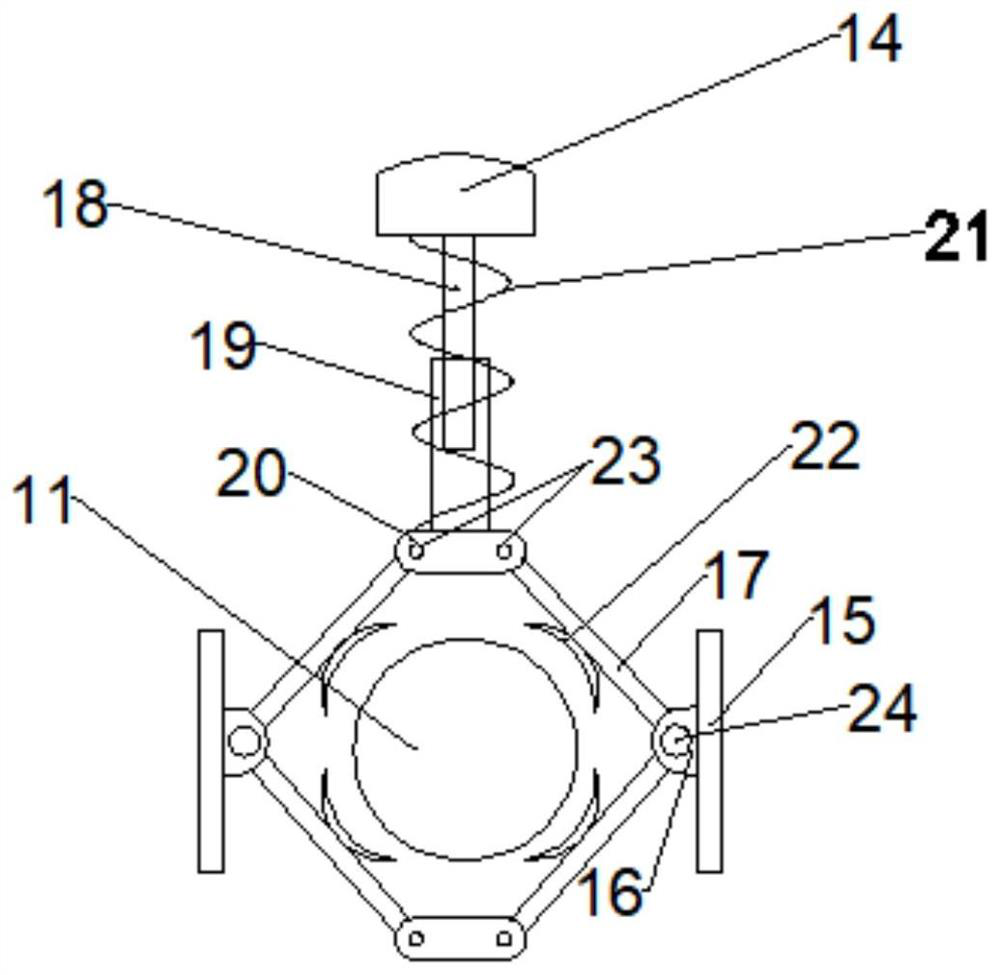 Speed limiting device suitable for electromagnetic induction wind power generation