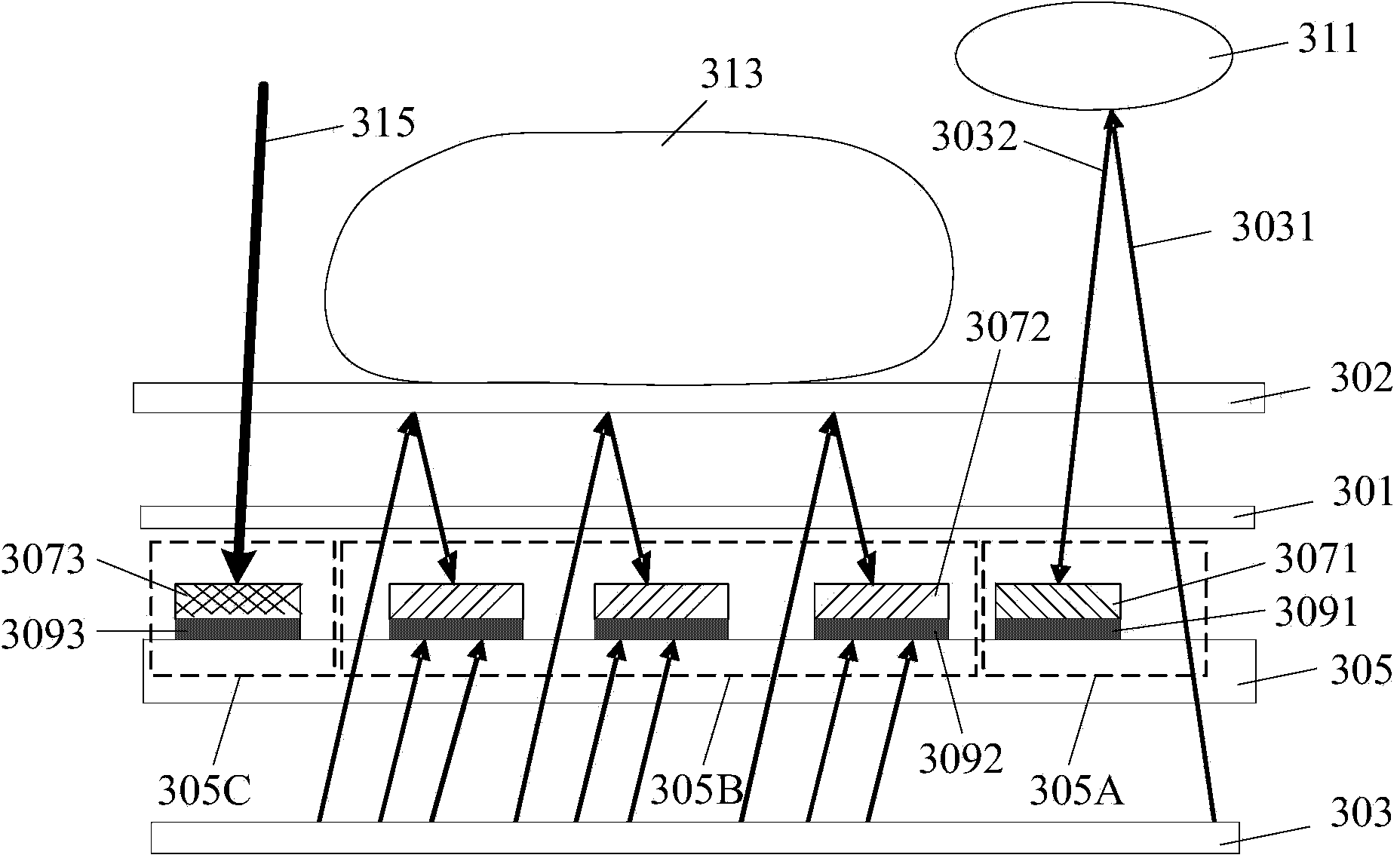 Compound optical sensor and manufacture method and use method thereof