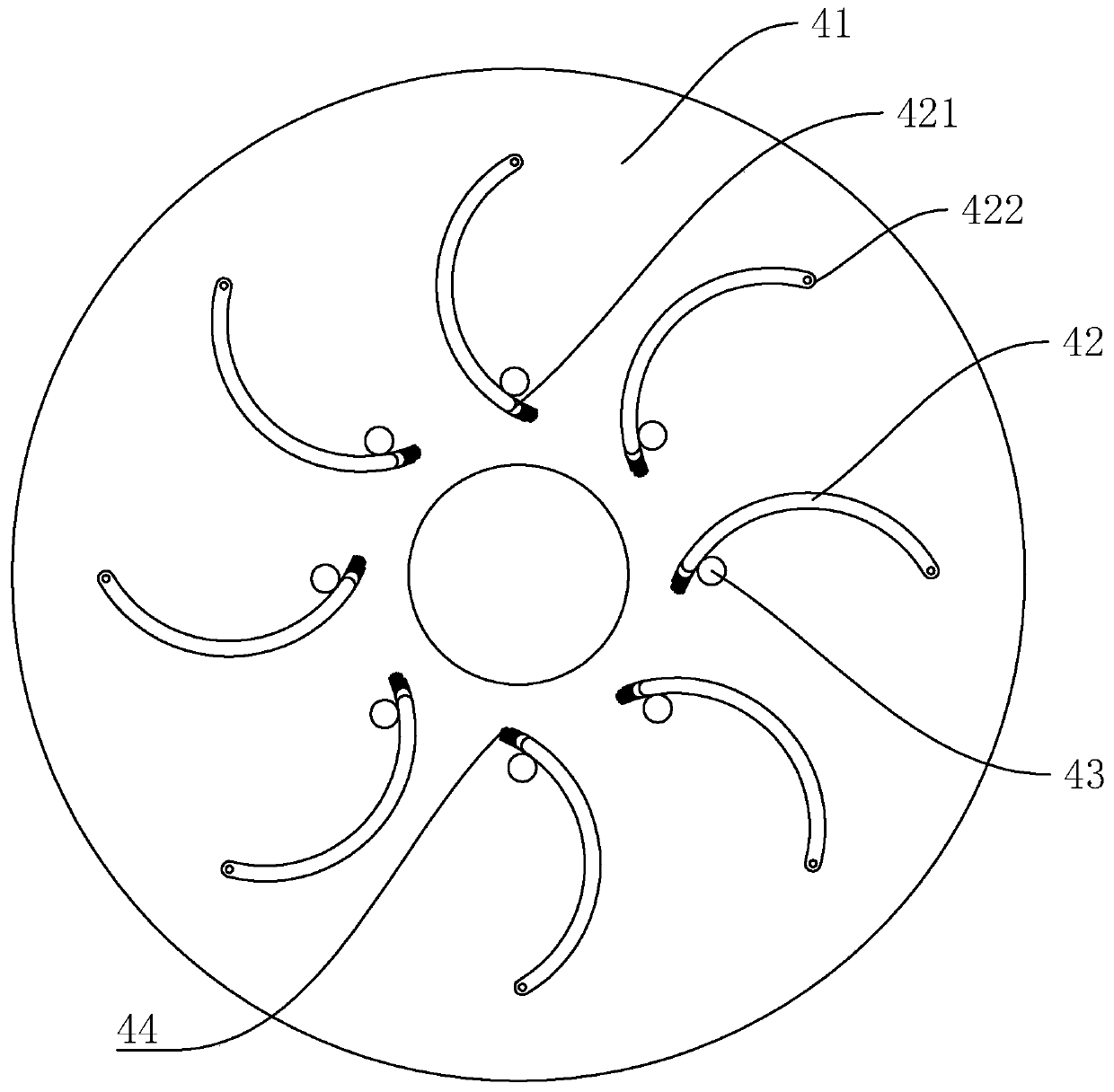 Cooling water pump for automobile engine