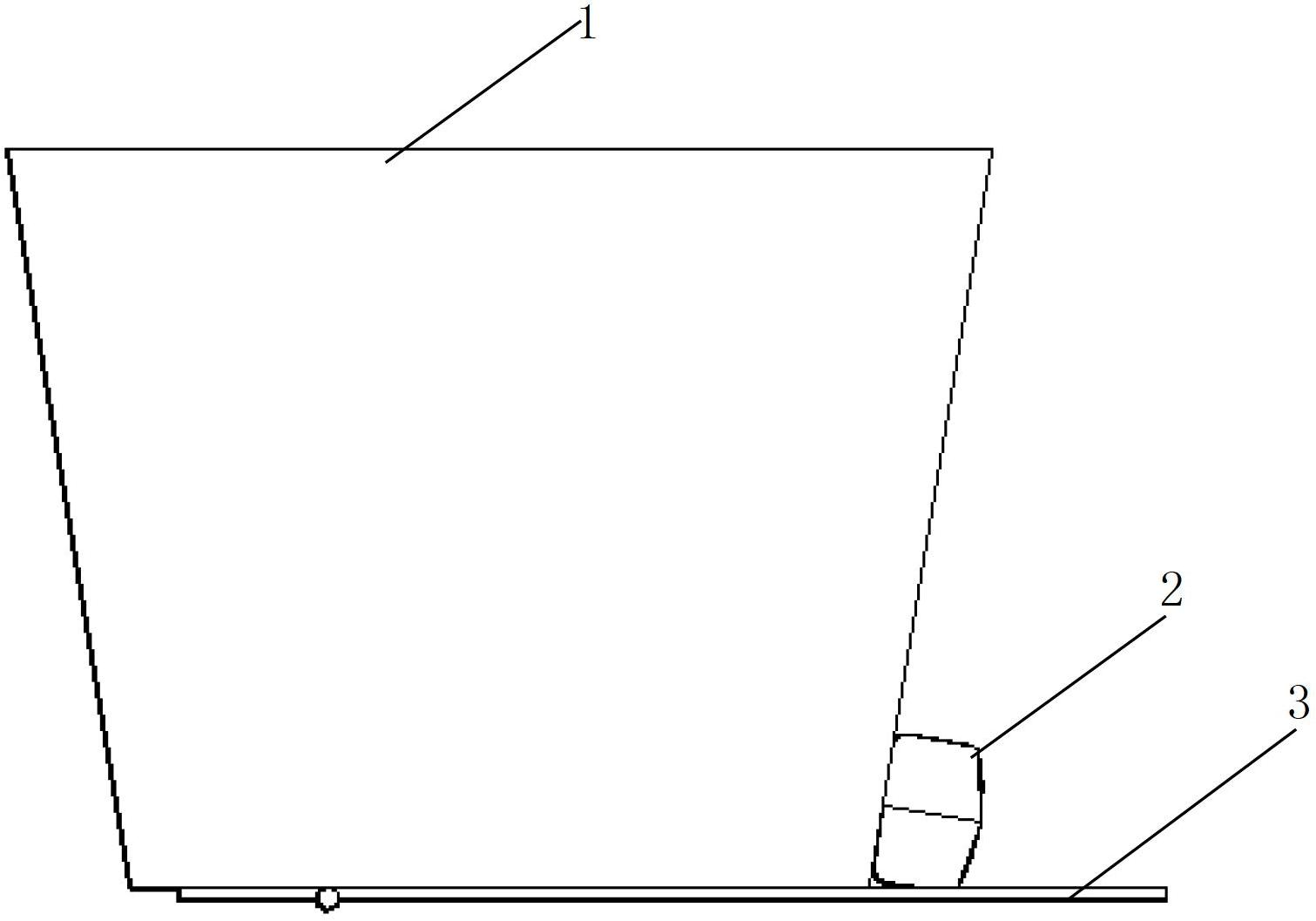 Window anti-theft alarm flower trough and manufacturing method thereof