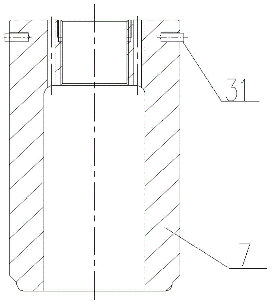 Balance valve with separated valve body and valve seat