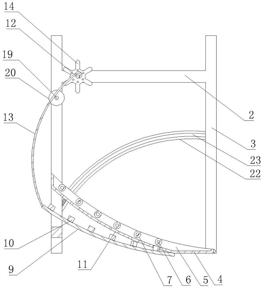 A running training device