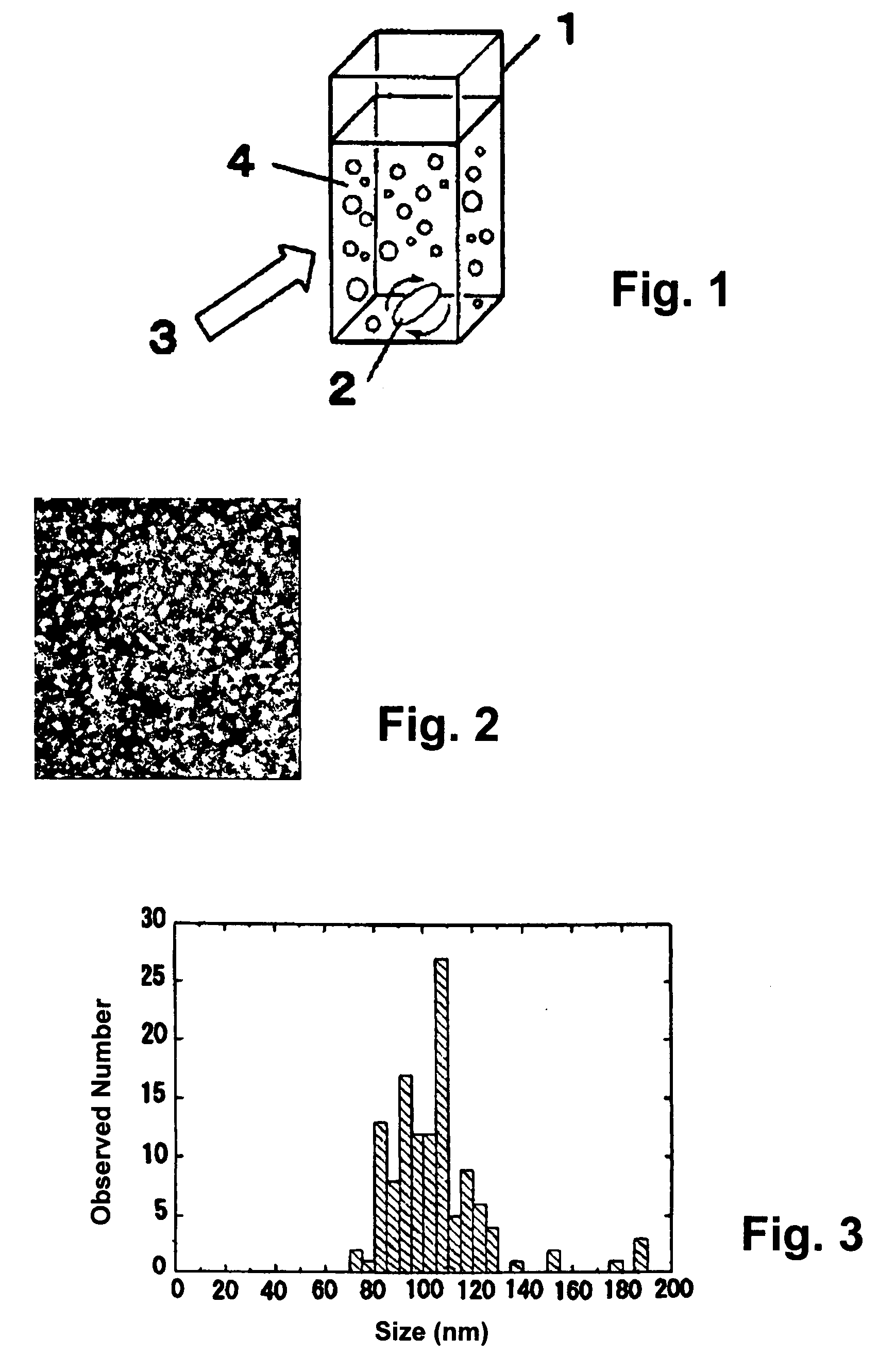 Method of producing medicinal nanoparticle suspension