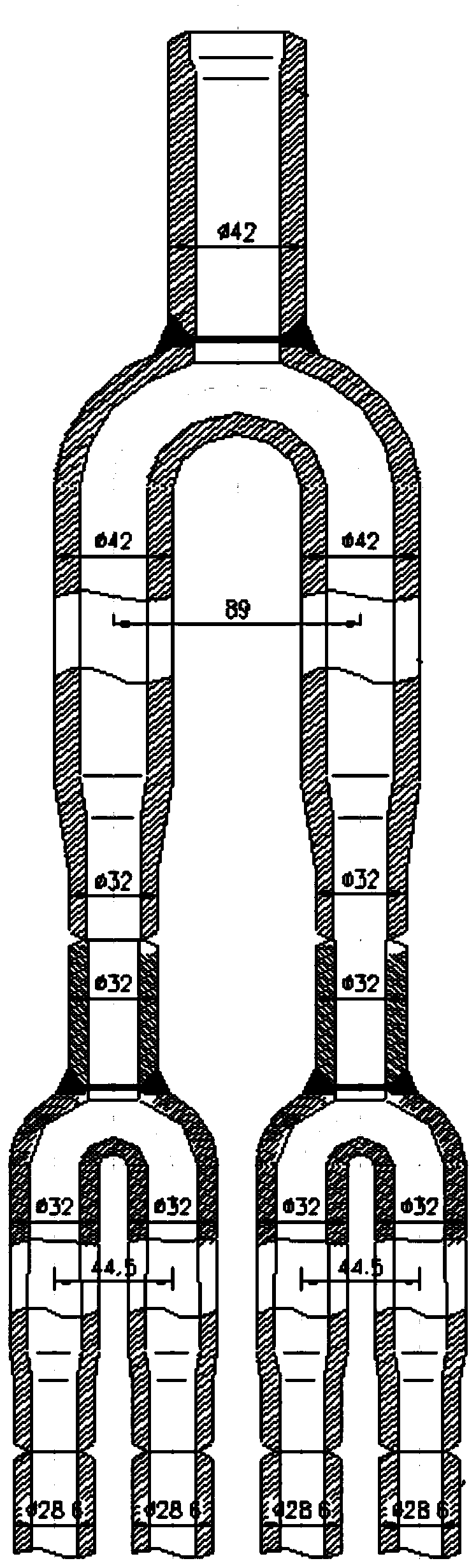 A method for reducing the occurrence of transverse cracks in boiler water wall