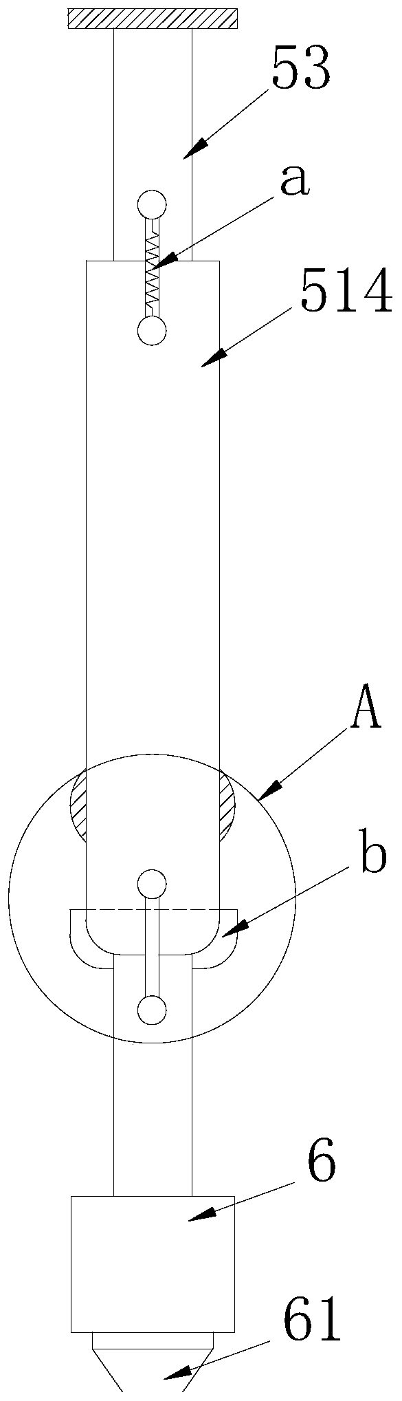 Secure chip mounter applied to circuit board processing