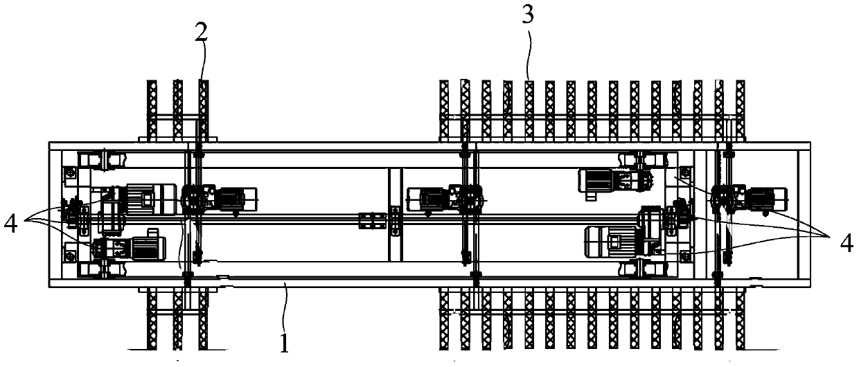 Comb tooth type automobile carrier and mechanical equipment for parking automobile