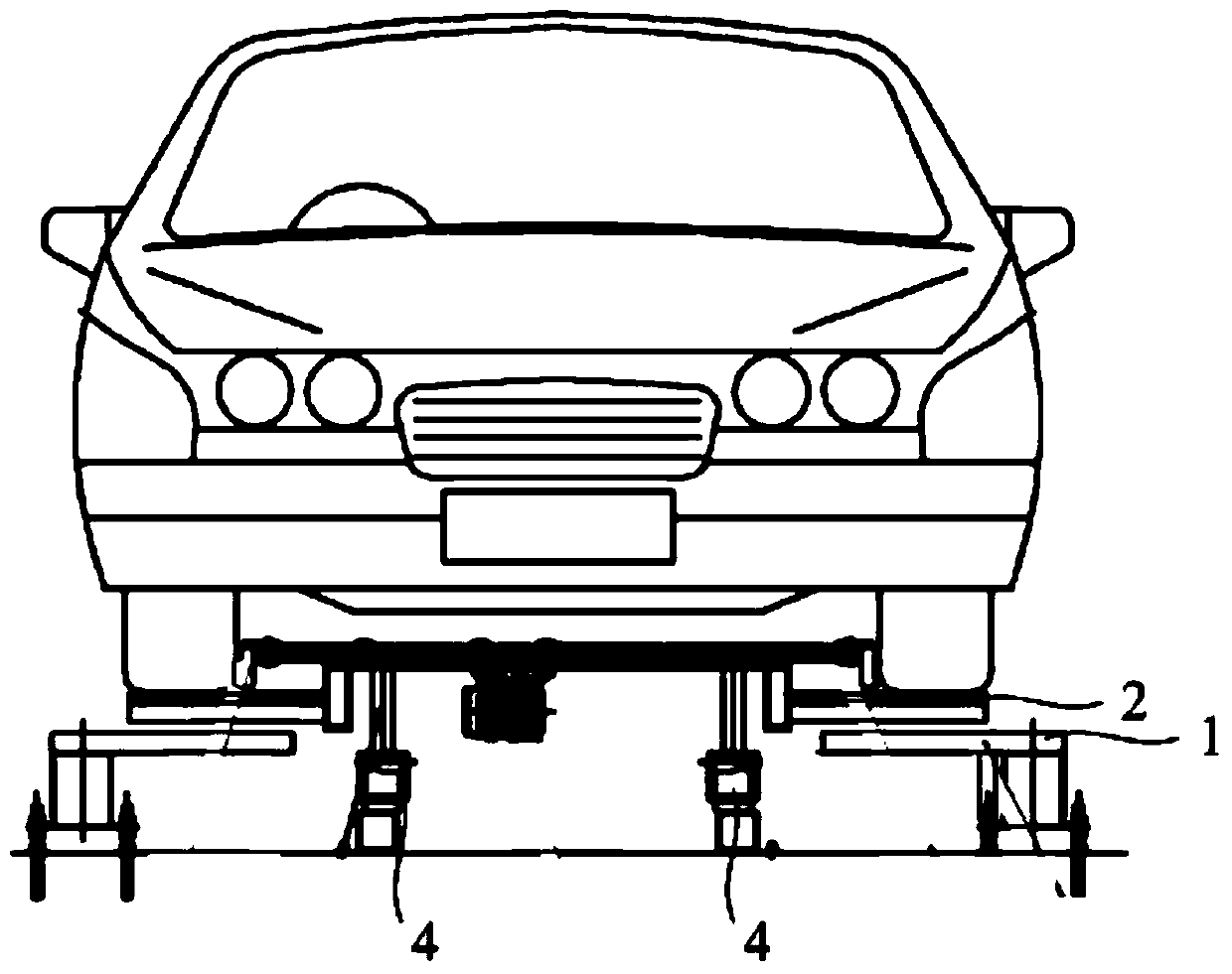 Comb tooth type automobile carrier and mechanical equipment for parking automobile