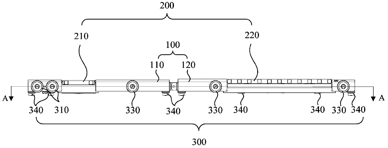 Comb tooth type automobile carrier and mechanical equipment for parking automobile