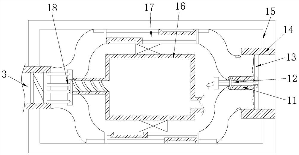 A formaldehyde neutralization, degradation, condensation and purification treatment device for spray paint waste gas in a paint spray booth