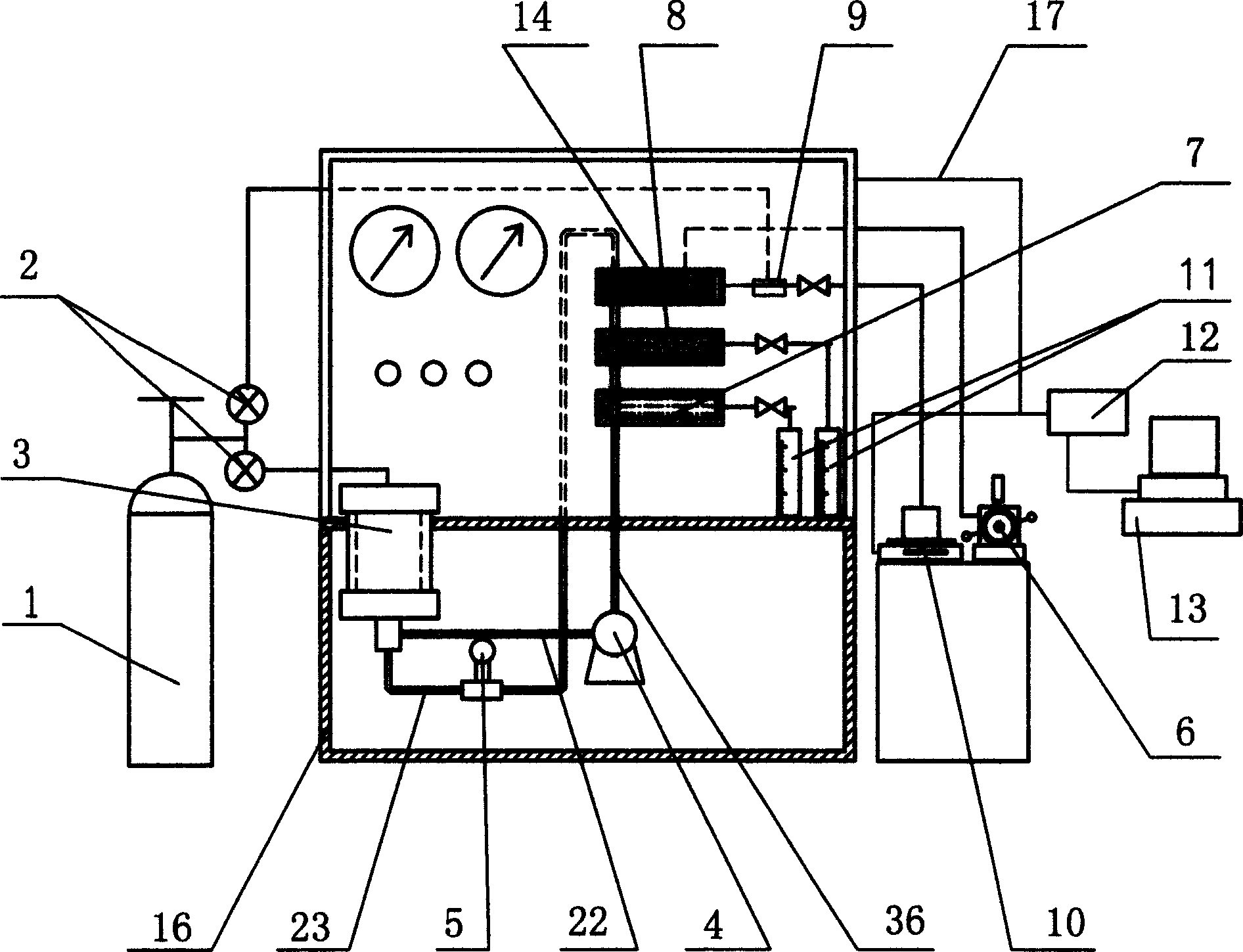 Intelligent high-temperature high-voltage experimental instrument for dynamic leak stopping evaluation