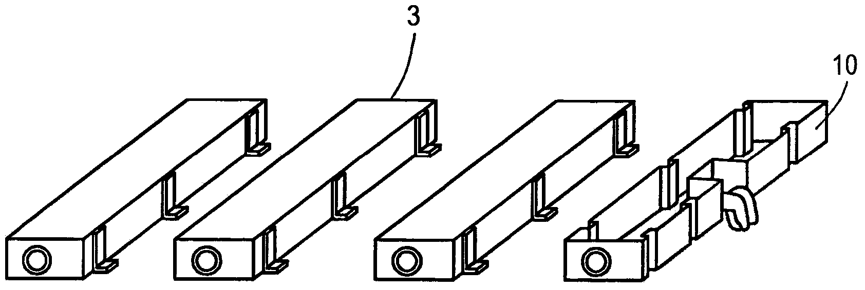 HV-battery, in particular a traction battery for a vehicle