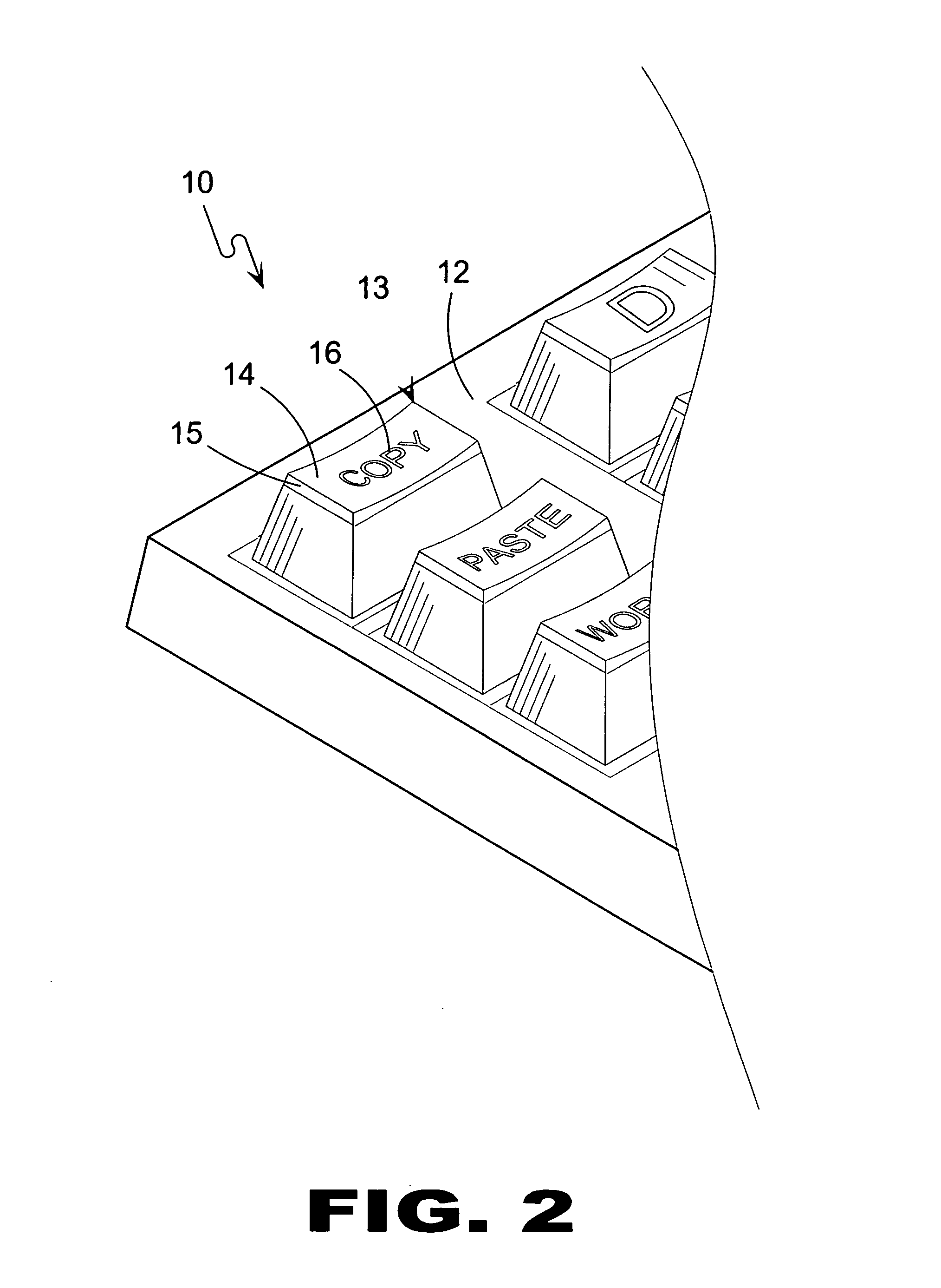 Digital display keyboard