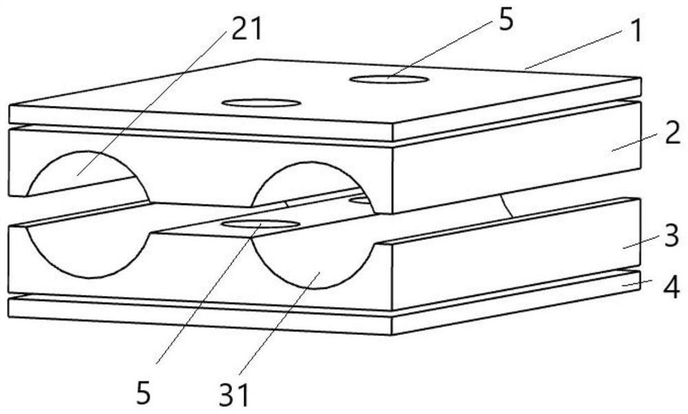 Combined parallel groove clamp