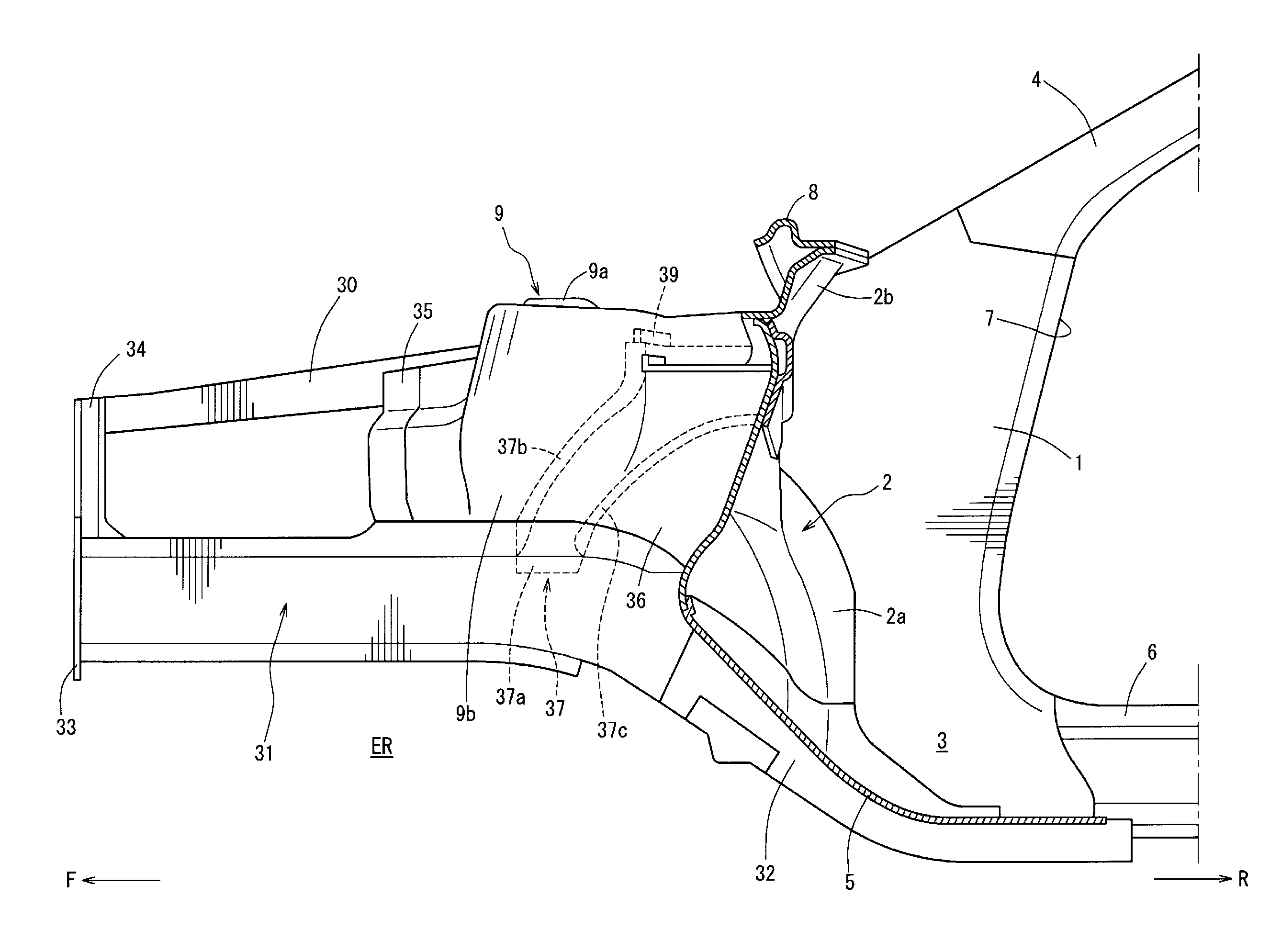 Vehicle-body front structure