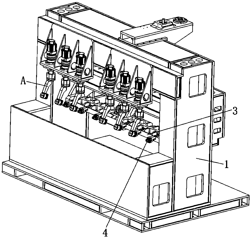 Shoetree automatic scanning device and working method thereof