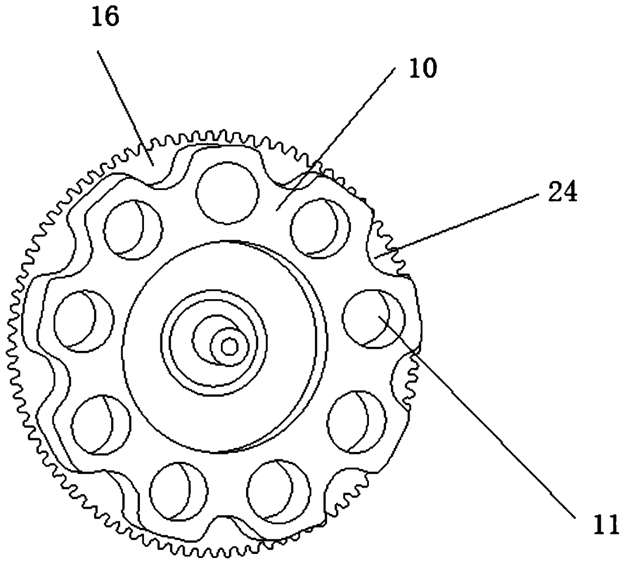 Fire-extinguishing device and fire-extinguishing system