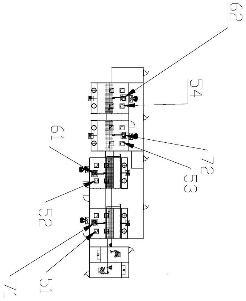 Accumulation type intelligent conveying and spraying production line and spraying process for billiard table