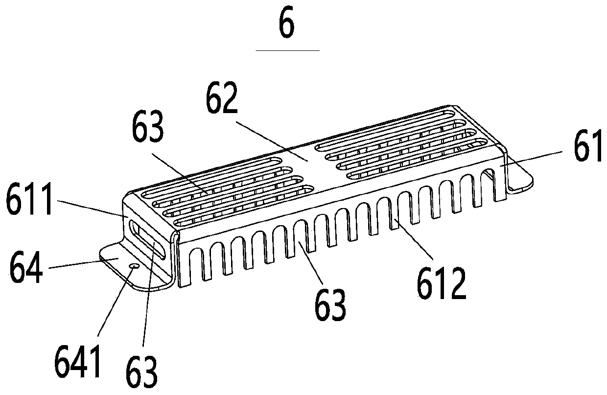 Railway vehicle air conditioner flat top structure and railway vehicle