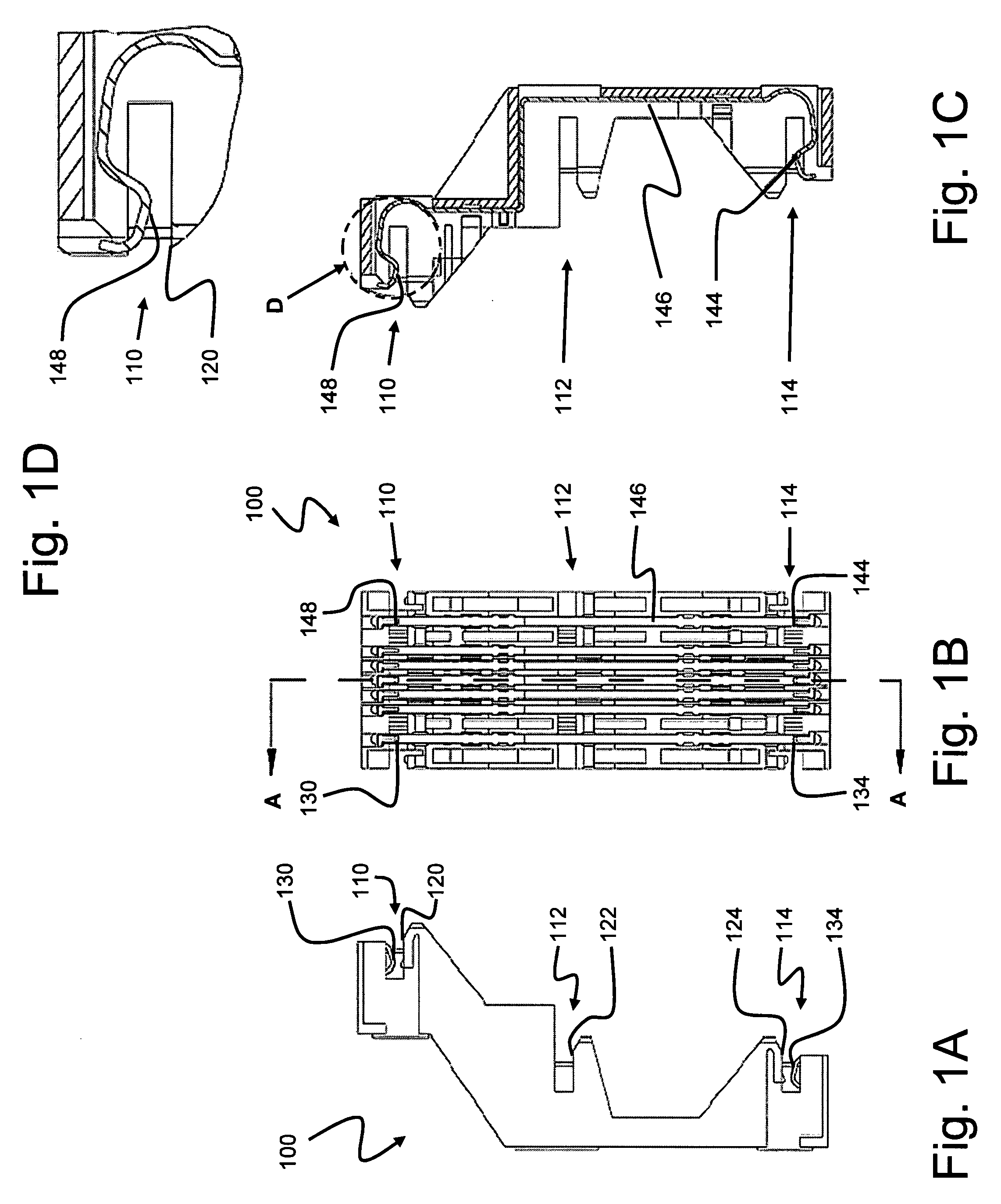 Printed circuit board connector for utility meters