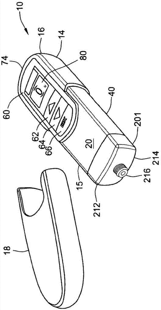 Medicament delivery device with cartridge sensor and cartridge holder door sensor and method of controlling the device