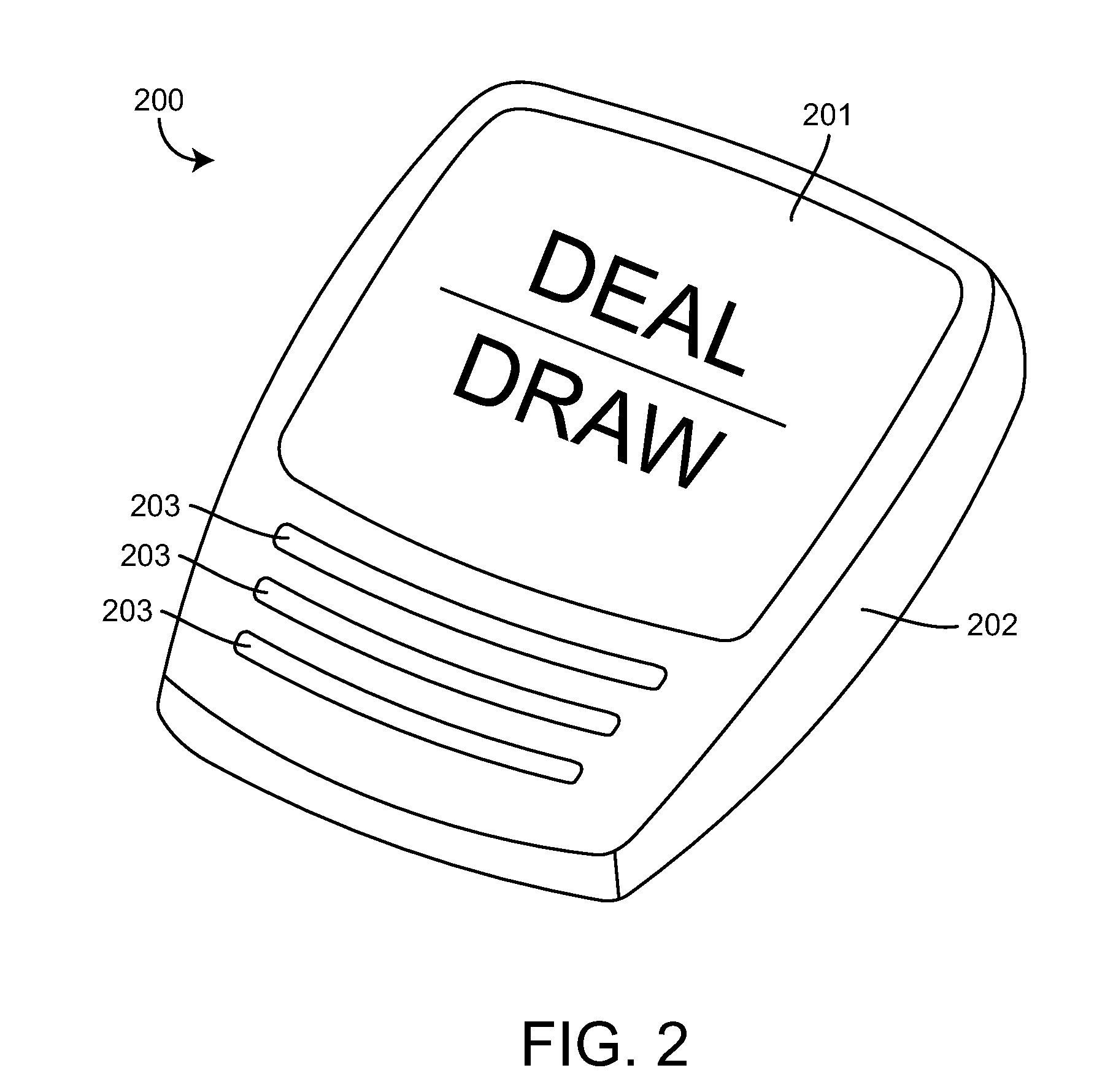 Touch button with tactile elements