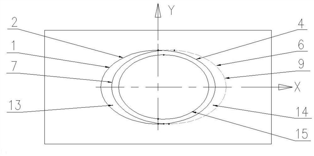 Method for machining inclined holes of channel steel parts