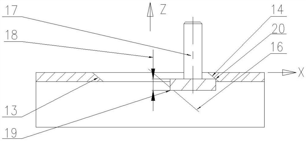 Method for machining inclined holes of channel steel parts