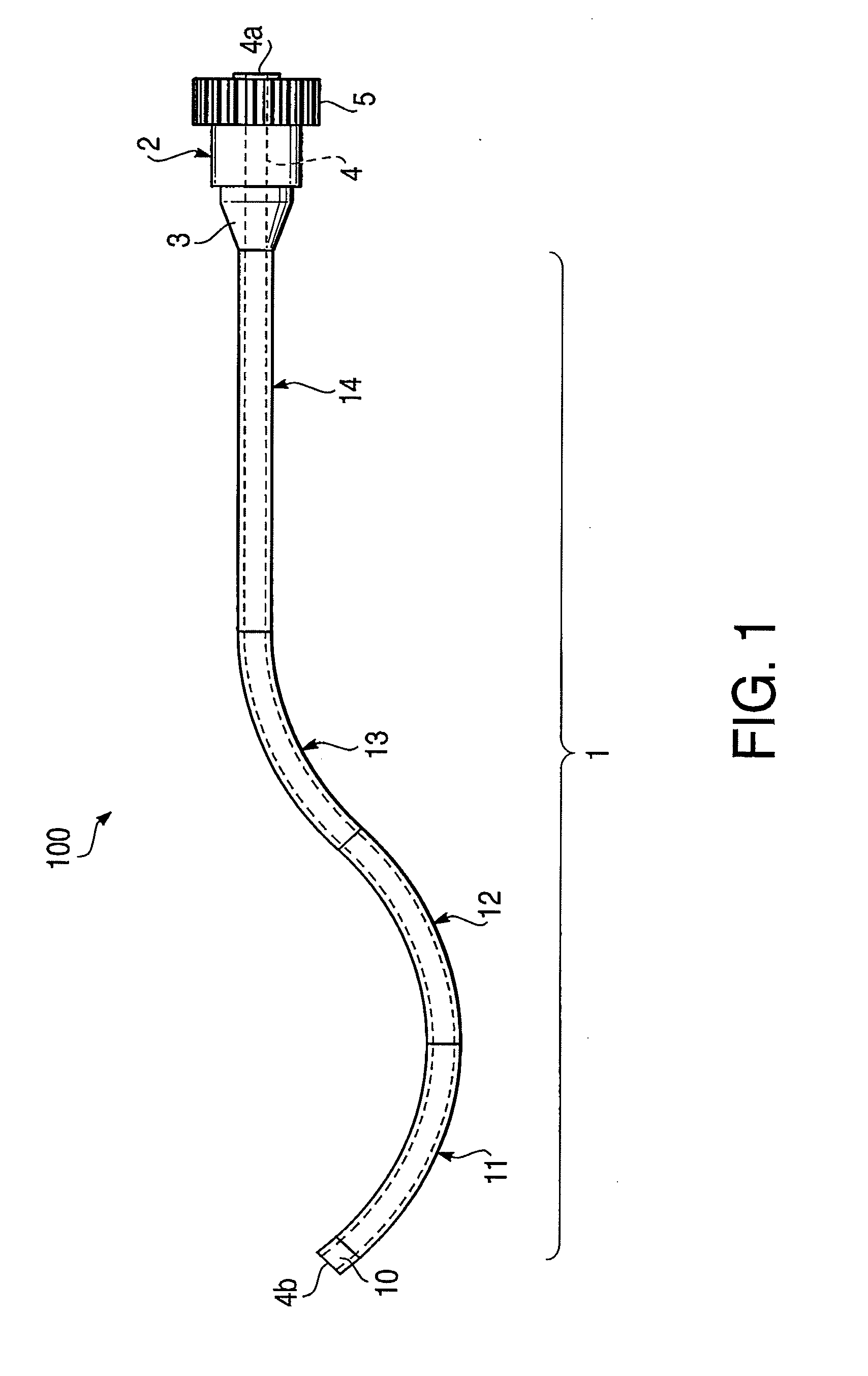 Endoscope guiding tube device