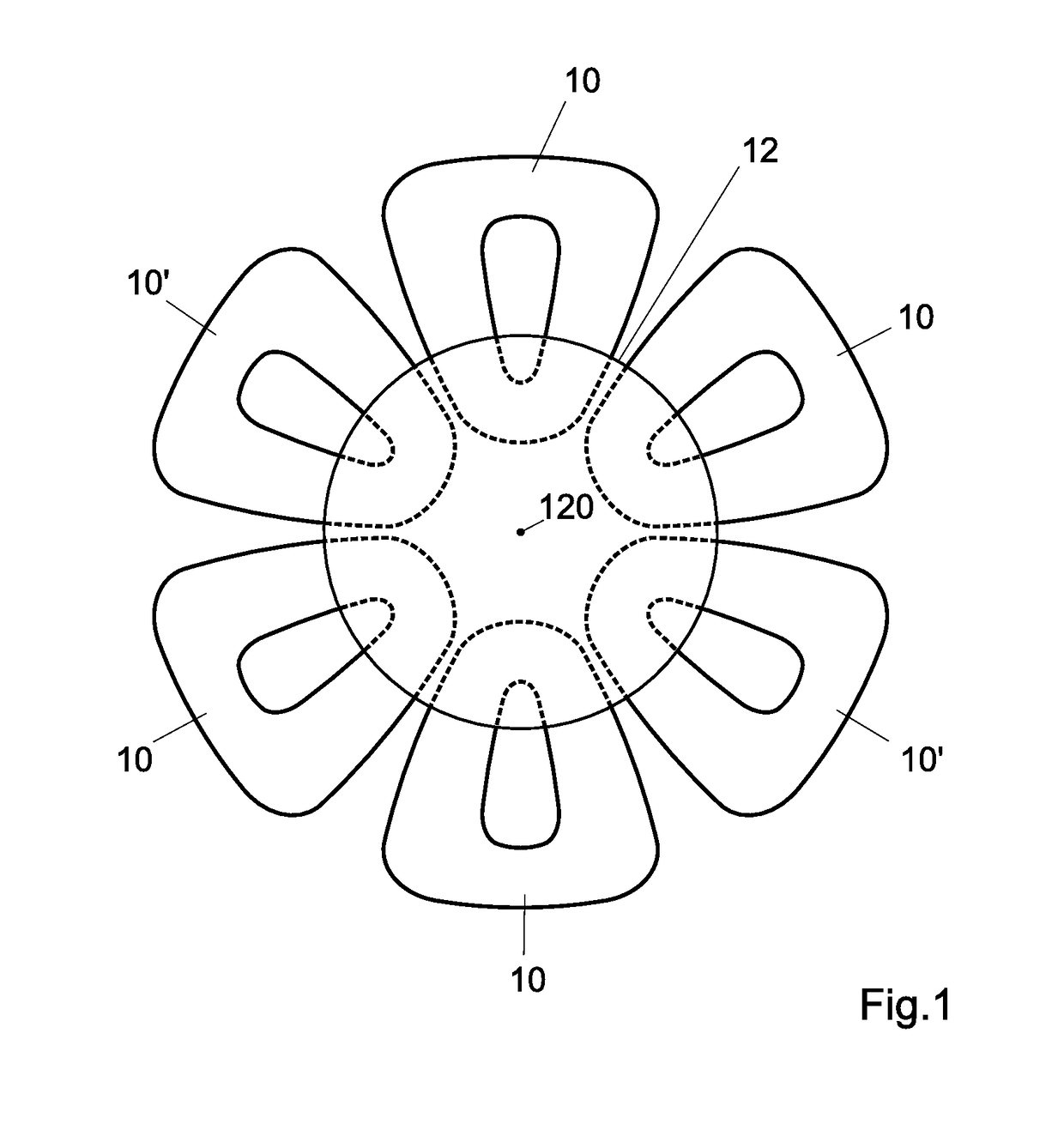 Regulating body for a wristwatch