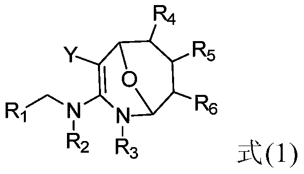 Application of eight-membered oxygen-bridge heterocyclic compound as pesticide synergist