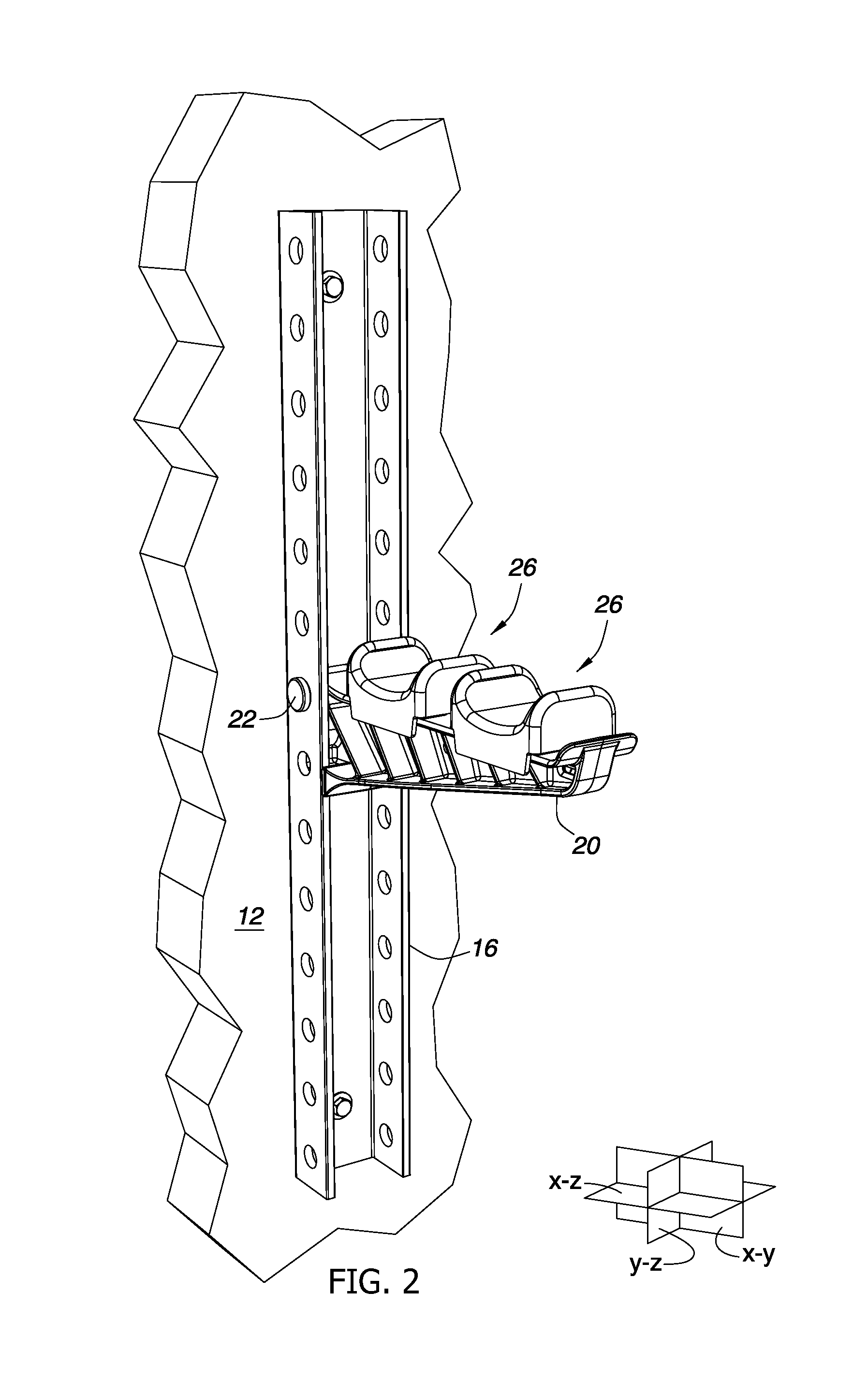 ULT cable support system