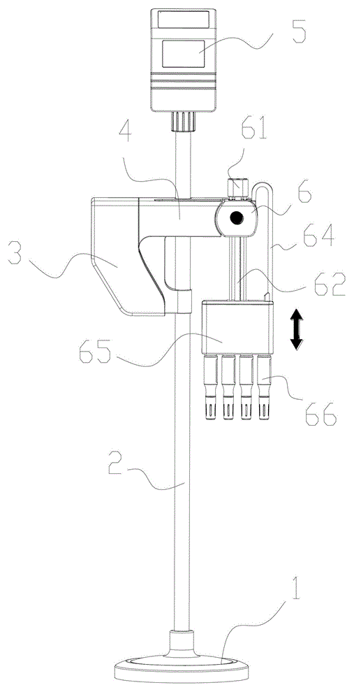 Water quality sensing device with automatic cleaning function