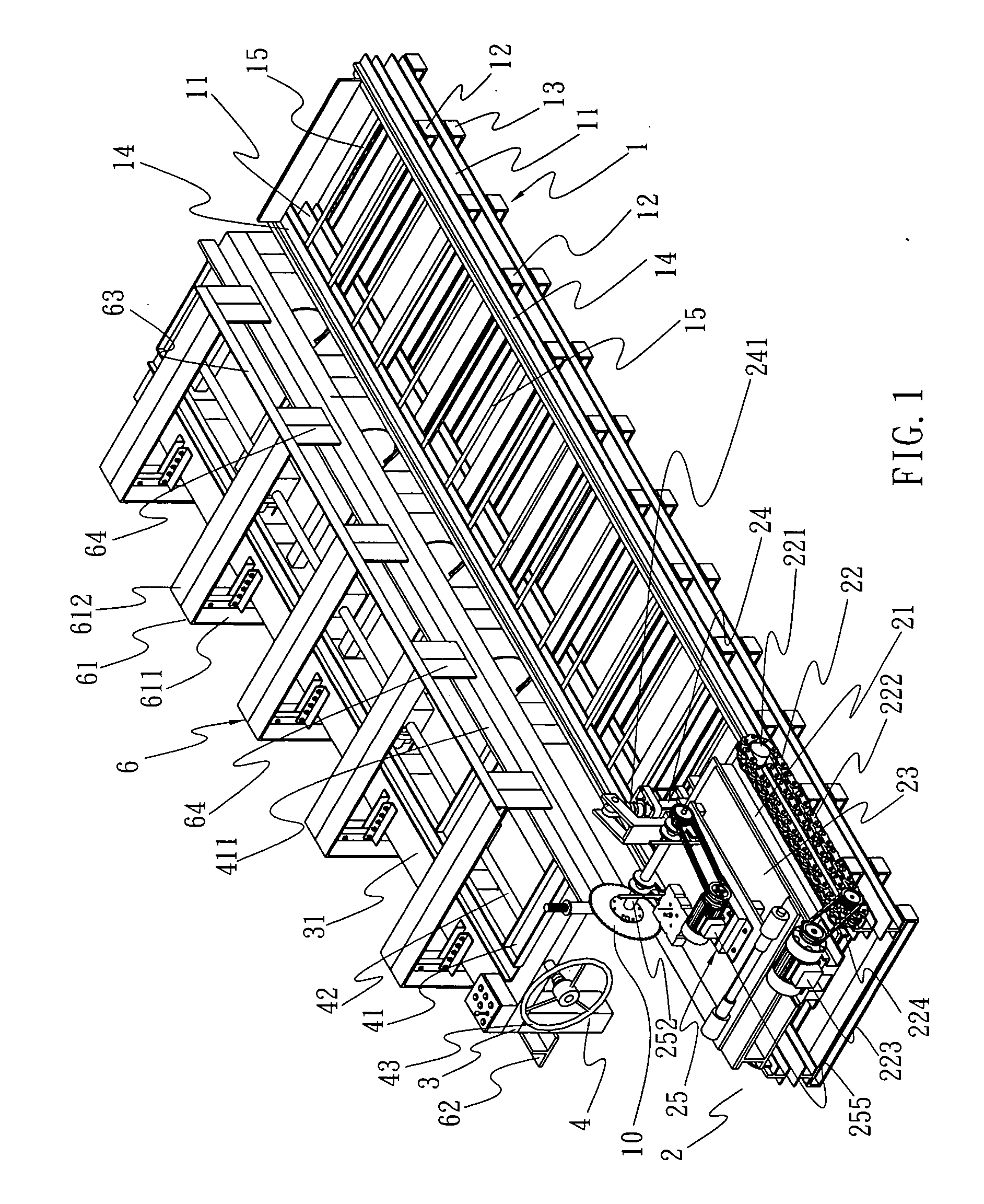 Reciprocal bi-directional table saw